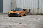 BMW i8 Austin Mahone Rusted by MetroWrapz on Vossen Wheels (VPS-305T) 2016 года